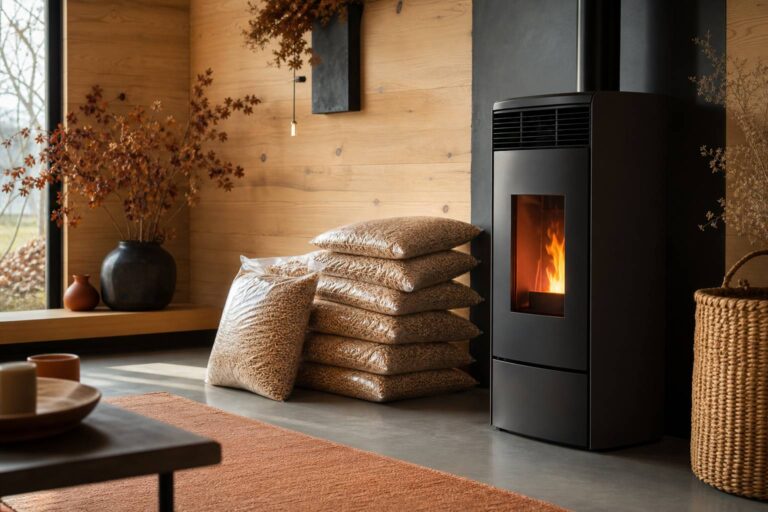Granulés de bois : prix au sac, stockage et conso