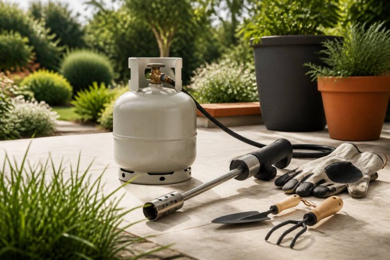 Comment choisir la bouteille de gaz idéale pour votre désherbeur thermique ?