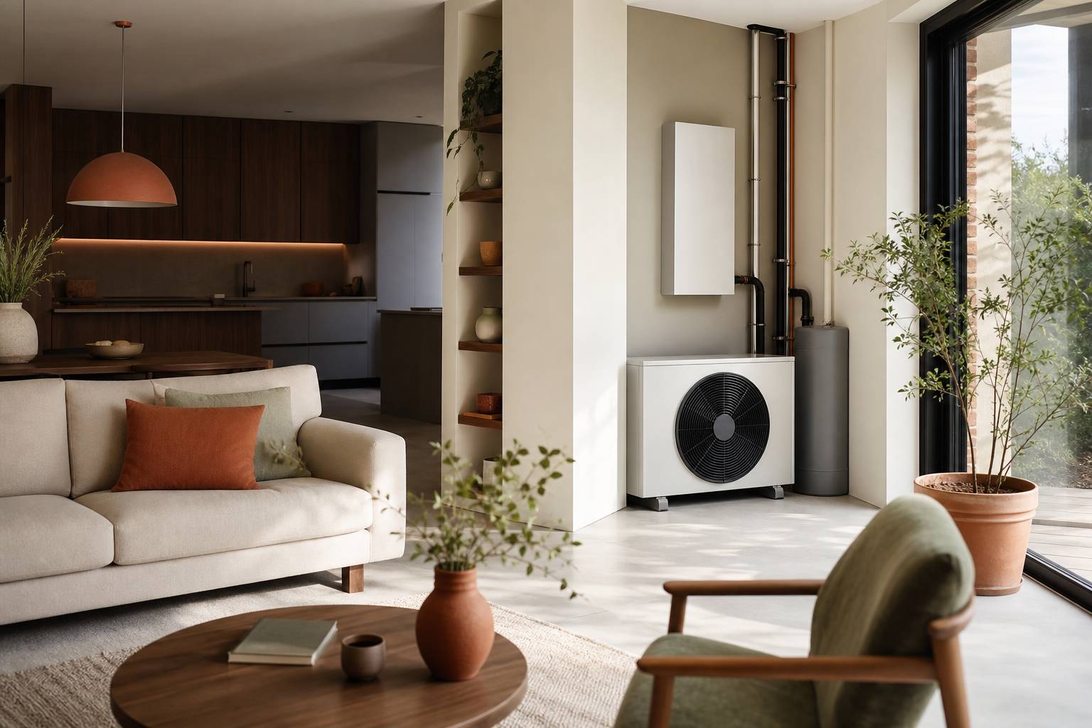 Coût estimé pour une pompe à chaleur dans une maison de 100 m² : quel