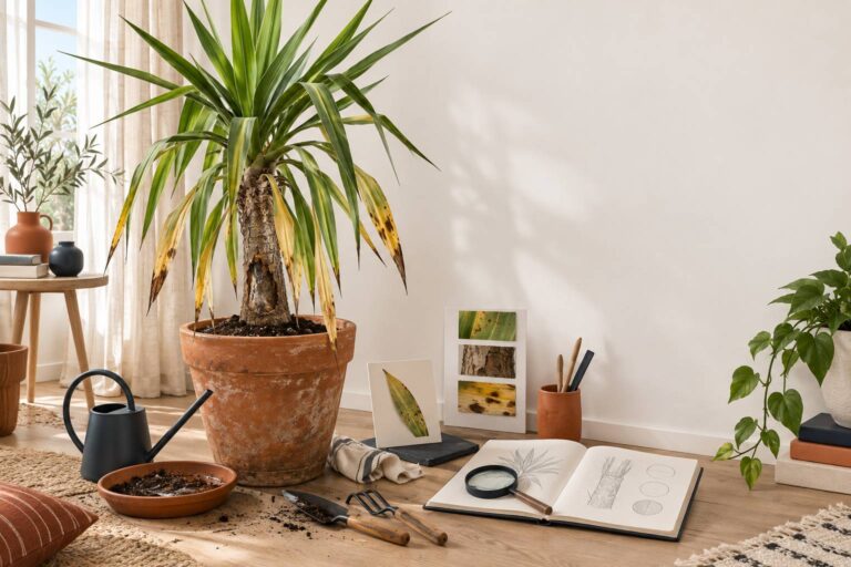 Découvrez les maladies du yucca en images : guide complet pour reconnaître et soigner